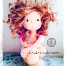 Waldorf doll by Louie Louie Bebe