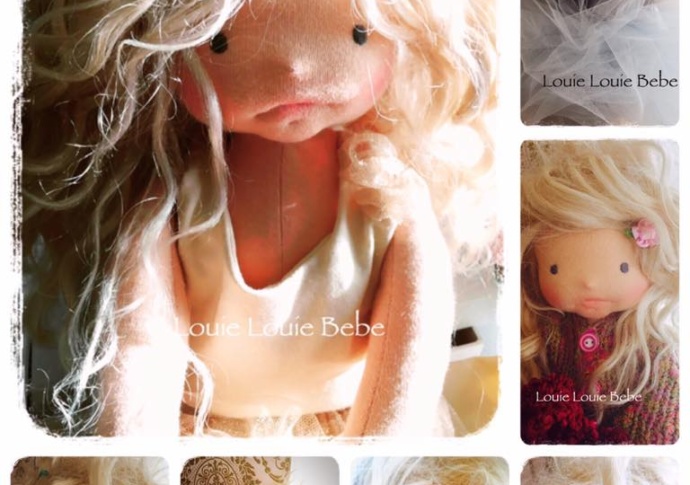 Waldorf dolls by Louie Louie Bebe