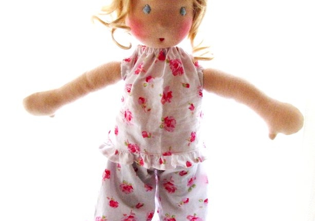 Waldorf Doll Miss Cornelia, By Louie Louie Bebe