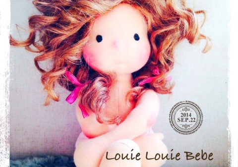 Waldorf doll by Louie Louie Bebe