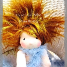 Waldorf doll Miss Rusty* By Louie Louie Bebe