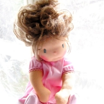 Waldorf doll Miss Scout, by Louie Louie Bebe