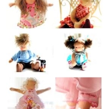 Waldorf dolls by Louie Louie Bebe