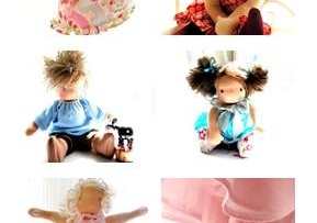 Waldorf dolls by Louie Louie Bebe