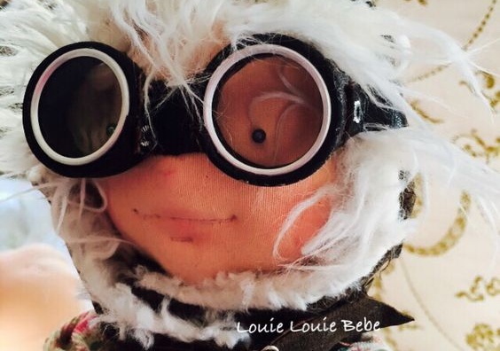 Aviator doll by Louie Louie bebe