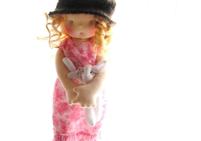 Waldorf doll Louise, by Louie Louie Bebe