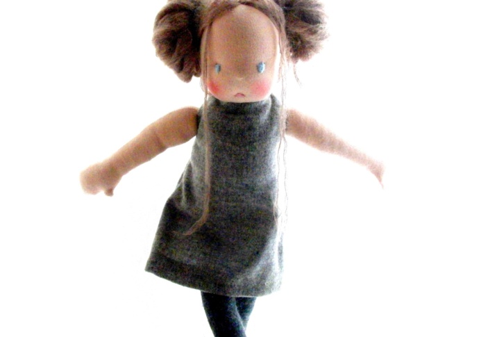 Waldorf doll Miss Agnes, by Louie Louie Bebe